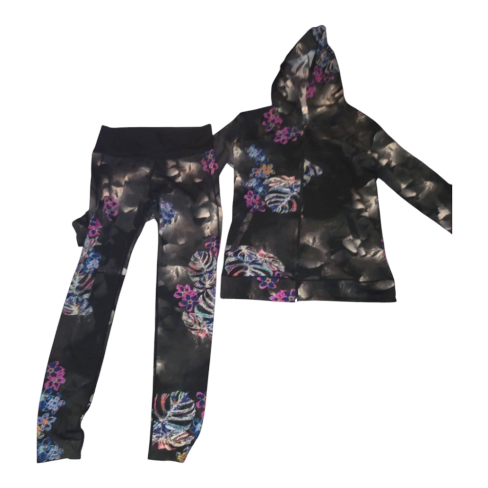 2 piece Ms Bling sweatshirt and leggings large